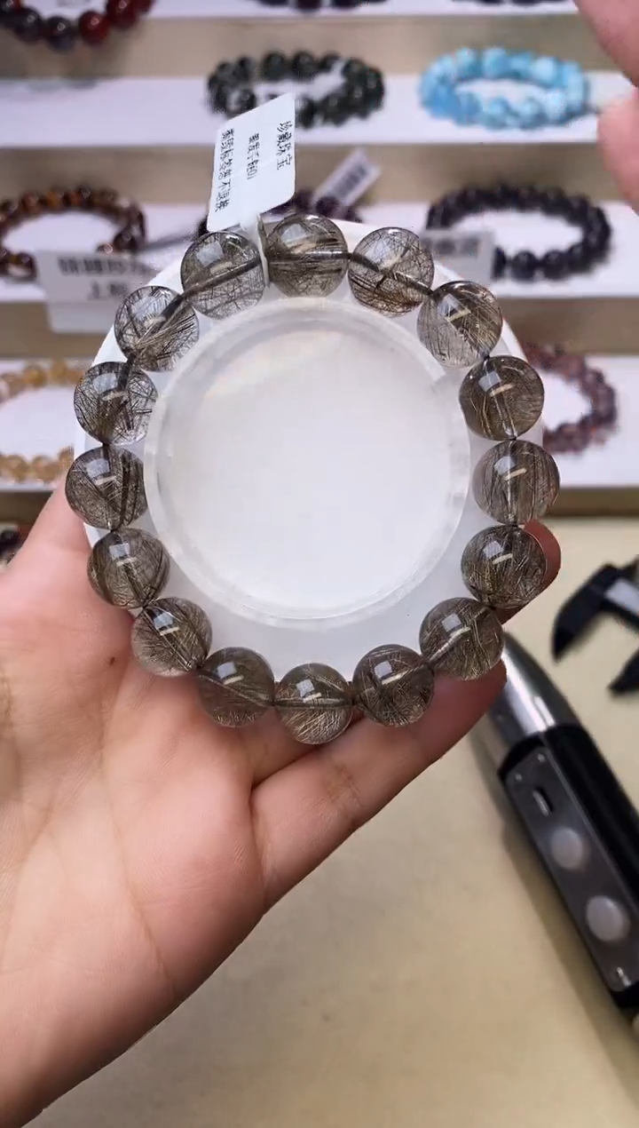 【闪购商品】水晶手链未镶嵌魔鬼银发13m+