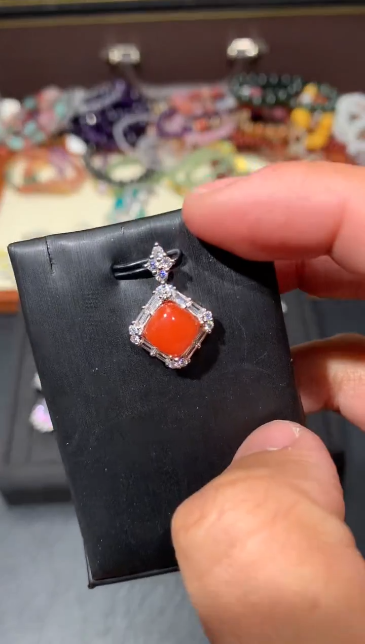 未镶嵌吊坠南红玛瑙K23【多样性发其一】