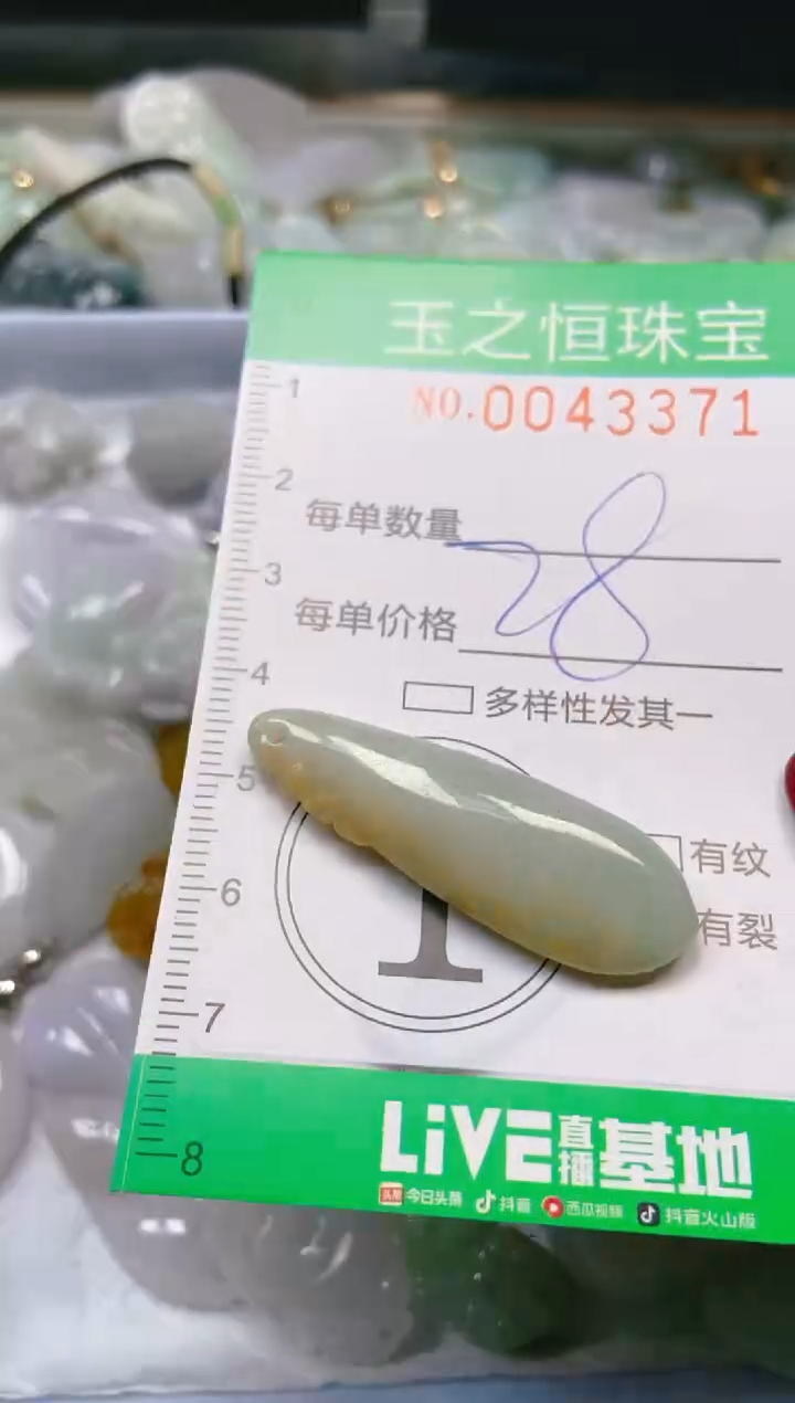 【闪购商品】翡翠颈饰未镶嵌闪购0043371