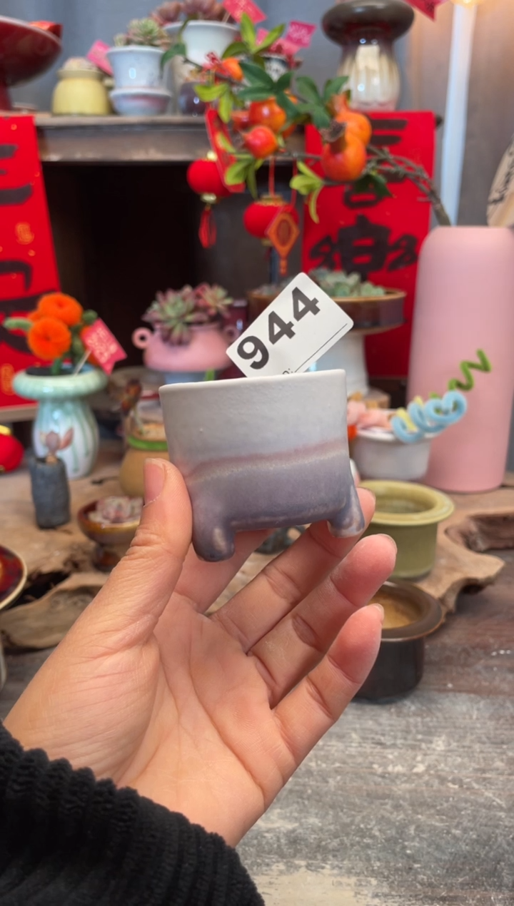 【闪购商品】摆件944知木小芳花盆