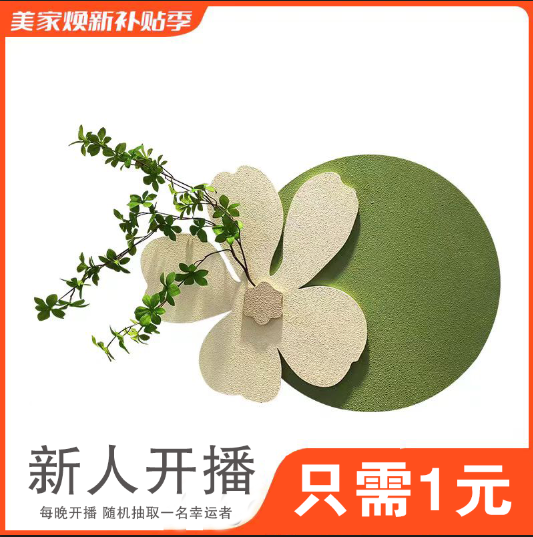 现代极简风餐厅装饰画创意花朵砂岩画立体实物绿植挂画客厅卧室