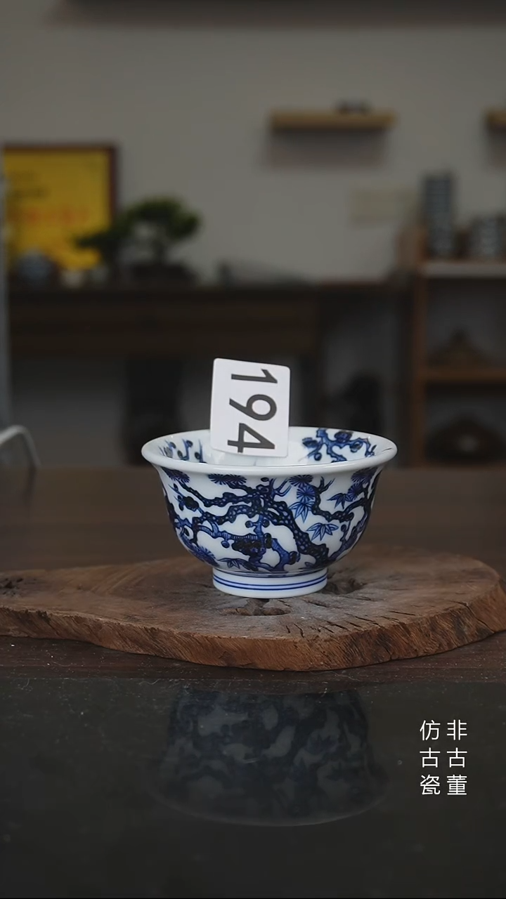 景德镇手工手绘陶瓷微瑕