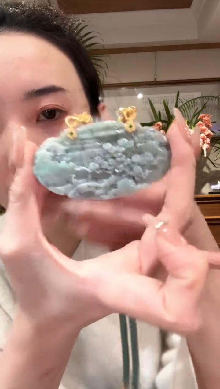 【闪购商品】翡翠颈饰未镶嵌国风