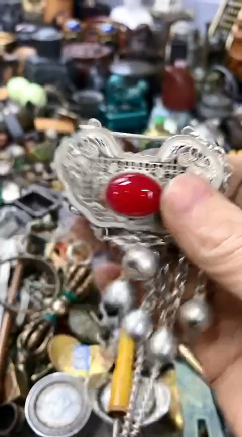 【闪购商品】杂项一物一拍嵌红挂锁