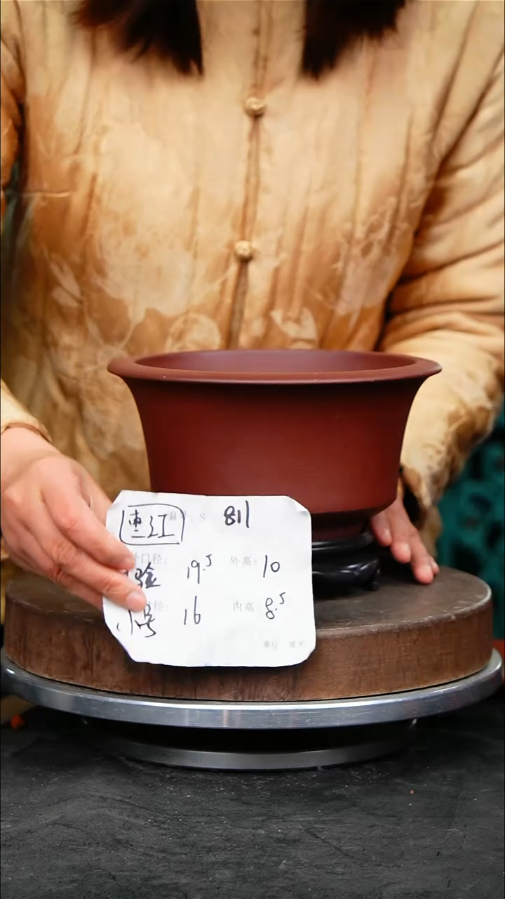 紫砂花盆811紫砂花盆