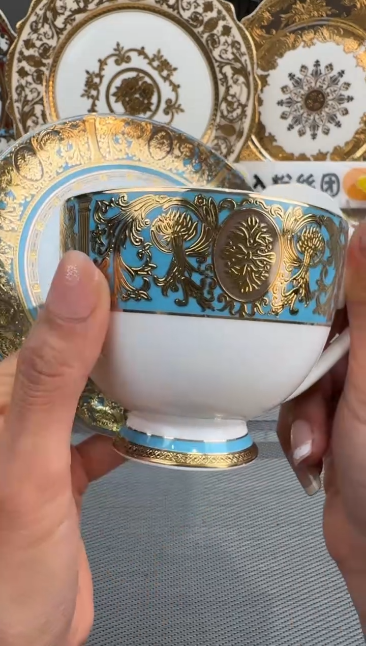 【闪购商品】瓷片咖啡杯碟福利款