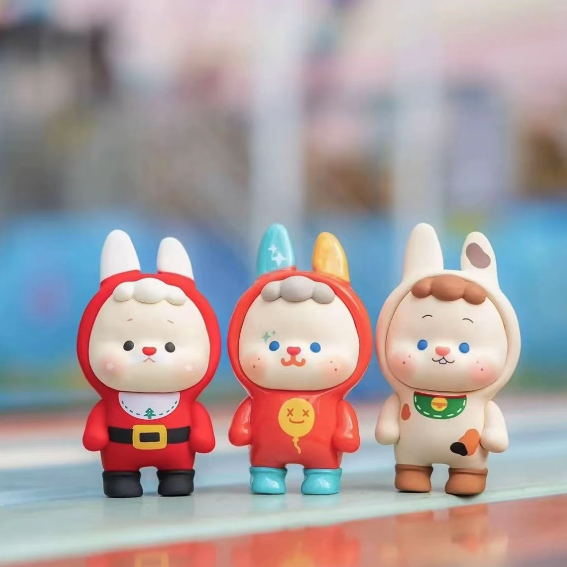 【叮叮代拆】Bonini出发系列萌粒盲袋盲盒潮玩手办