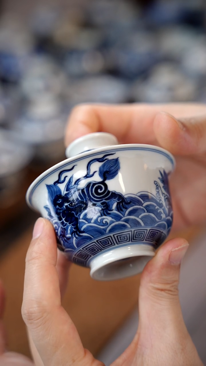 牧山海象盖碗11111