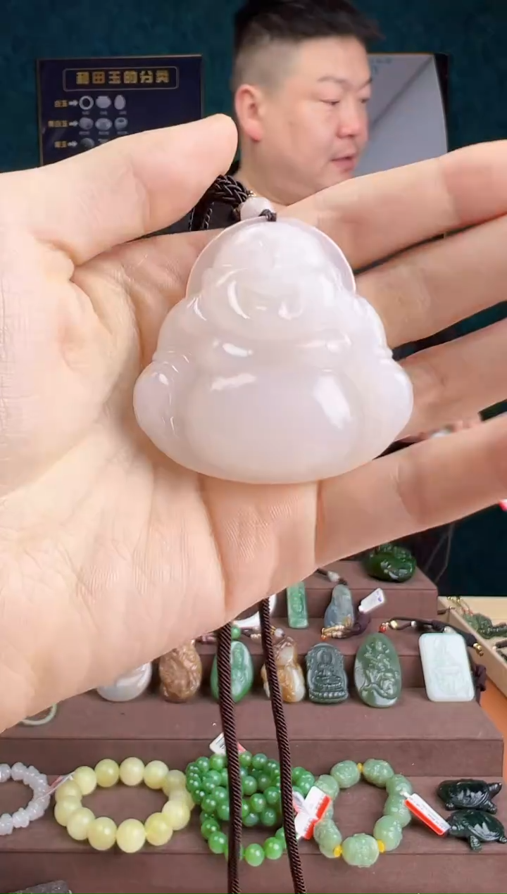 【闪购商品】和田玉颈饰未镶嵌ZZ 拍一发一 多样性发货