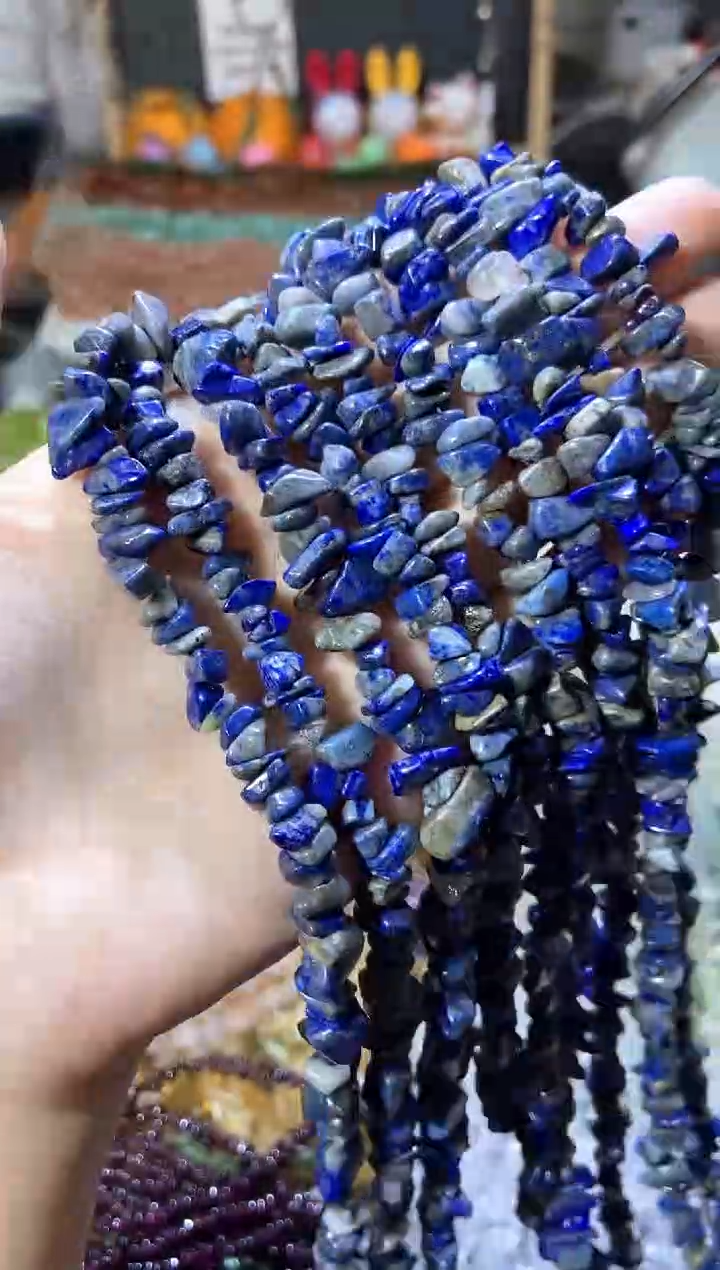 水晶珠宝半成品未镶嵌青金