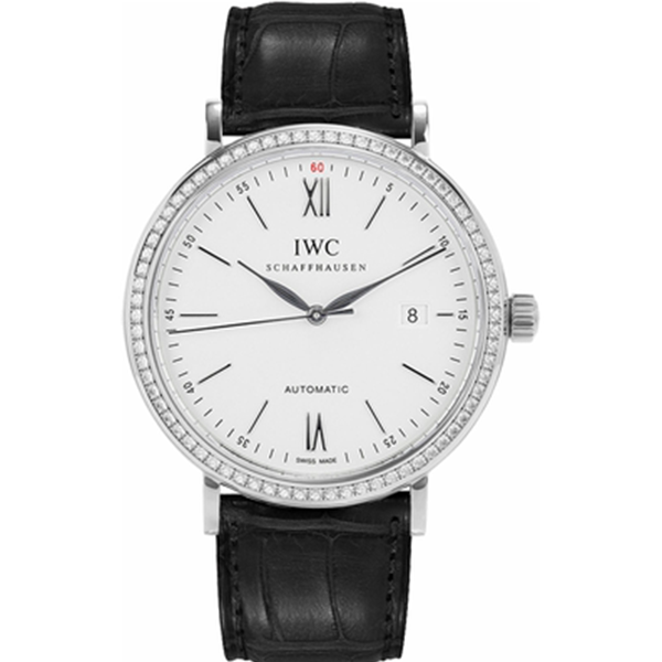 99新 IWC/万国 老佛爷/万国柏涛菲诺356501后钻/自动机械/单表