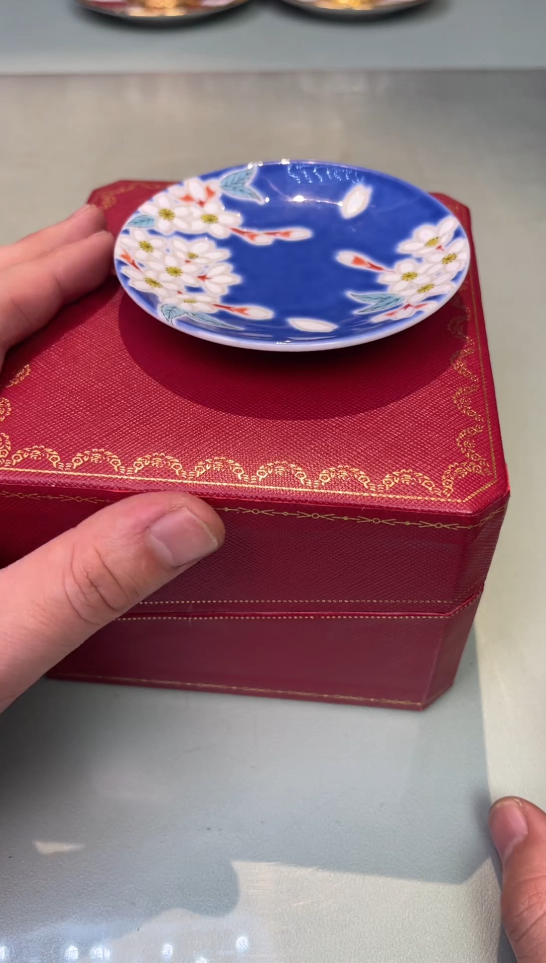 【闪购商品】瓷片蓝QI球             