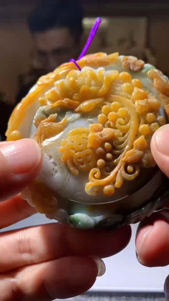 【闪购商品】定制翡翠未镶嵌1085hn-毛货套镯23