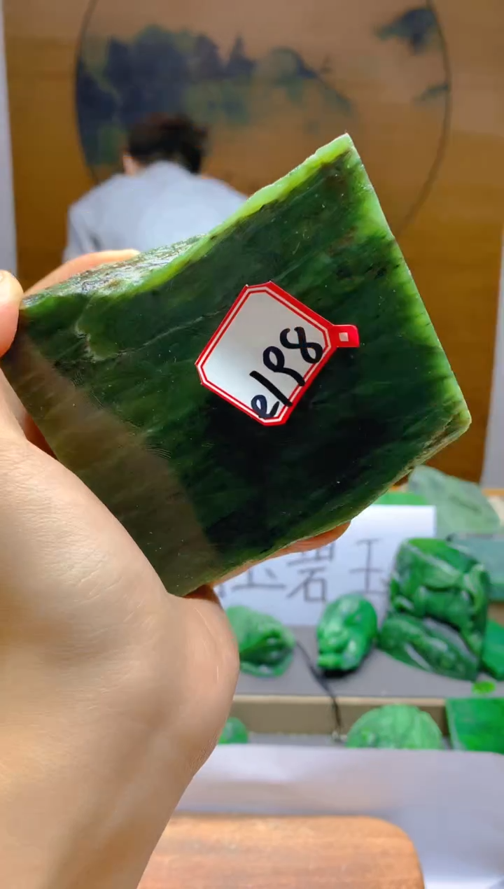 【闪购商品】和田玉（碧玉）珠宝半成品未镶嵌1