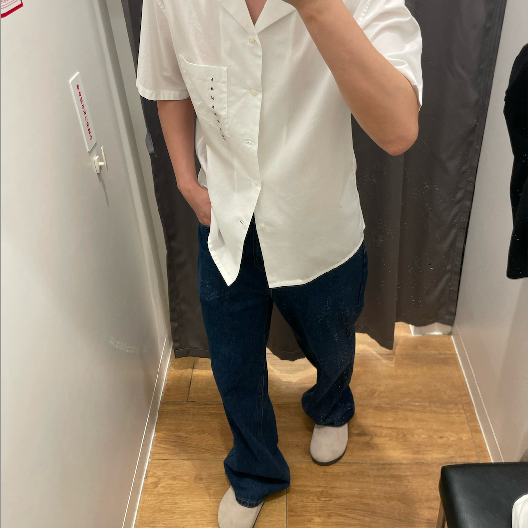 复古直筒莱赛尔牛仔裤深蓝色四季百搭宽松牛仔裤