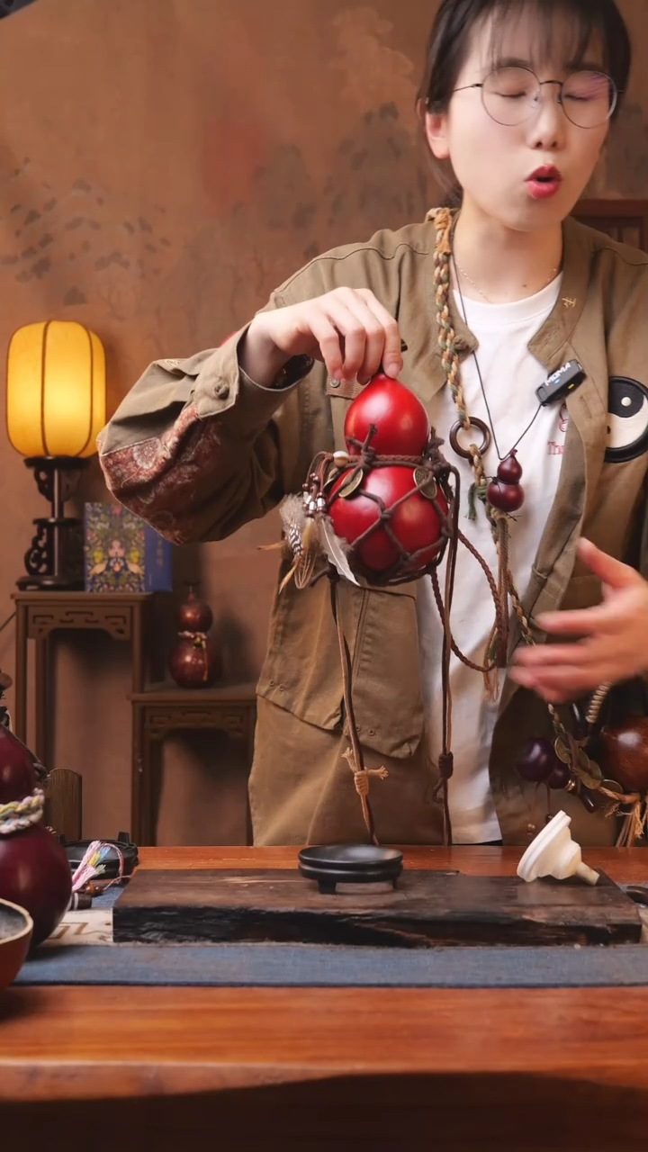 【闪购商品】299号精品大漆葫芦防腐防渗装水茶酒