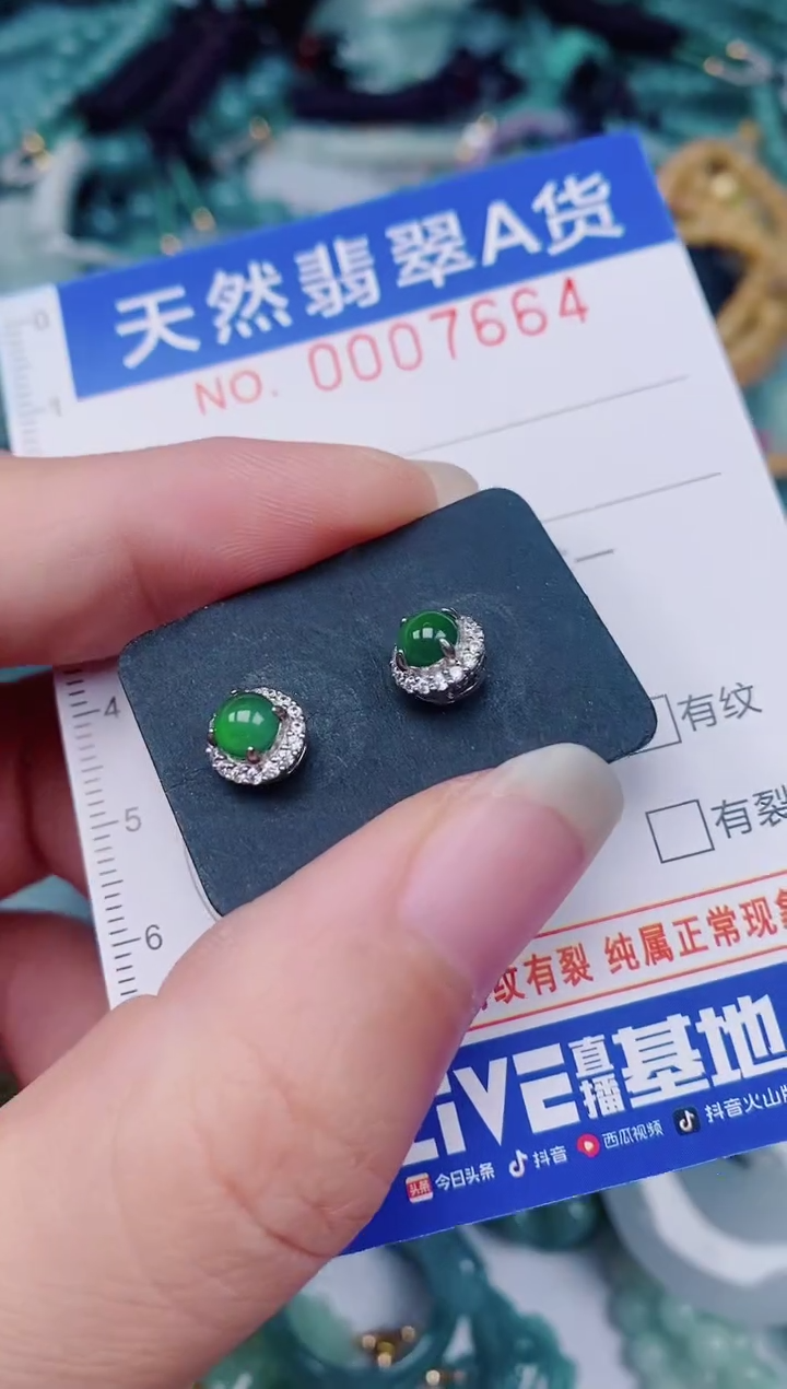颈饰未镶嵌翡翠00007664