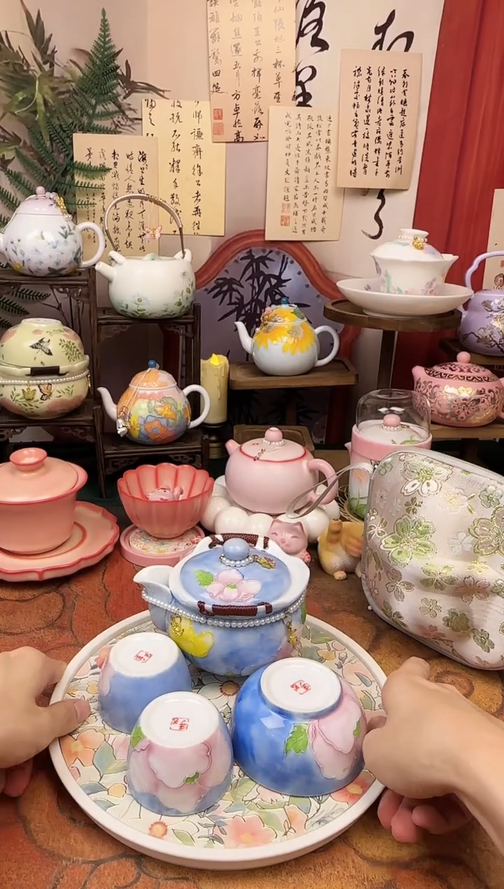 精品茶具库存就1单！错过拍大腿！