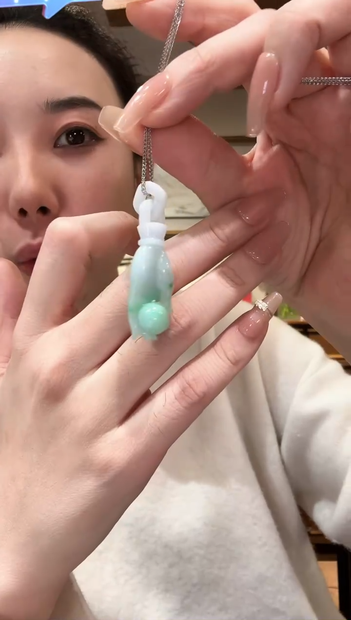 【闪购商品】翡翠颈饰未镶嵌国风