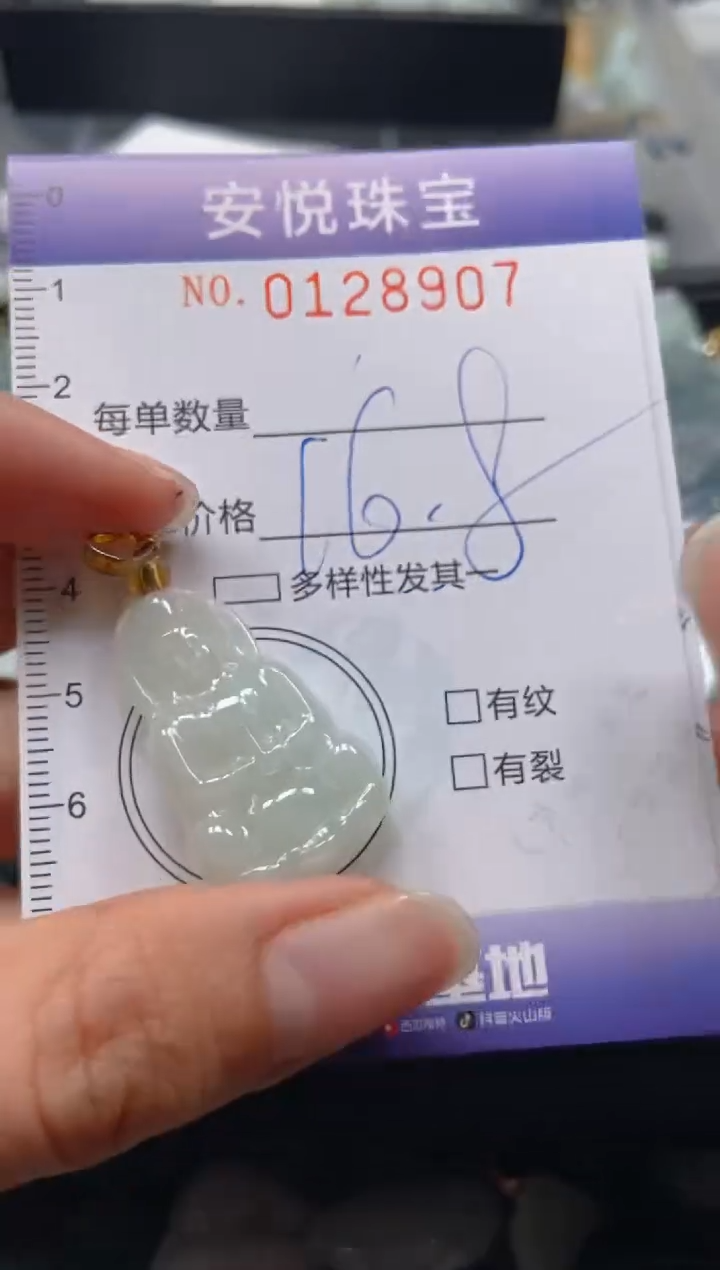 【闪购商品】翡翠颈饰未镶嵌闪购0128907