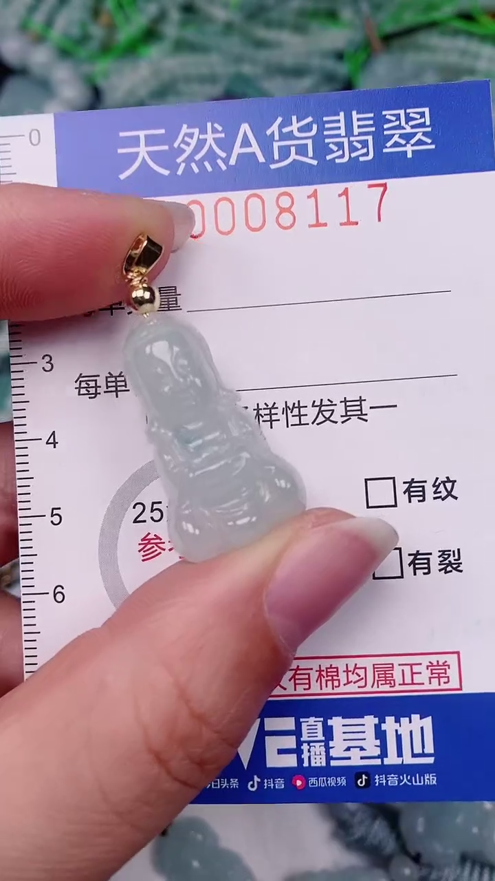 【闪购商品】翡翠颈饰未镶嵌00008117