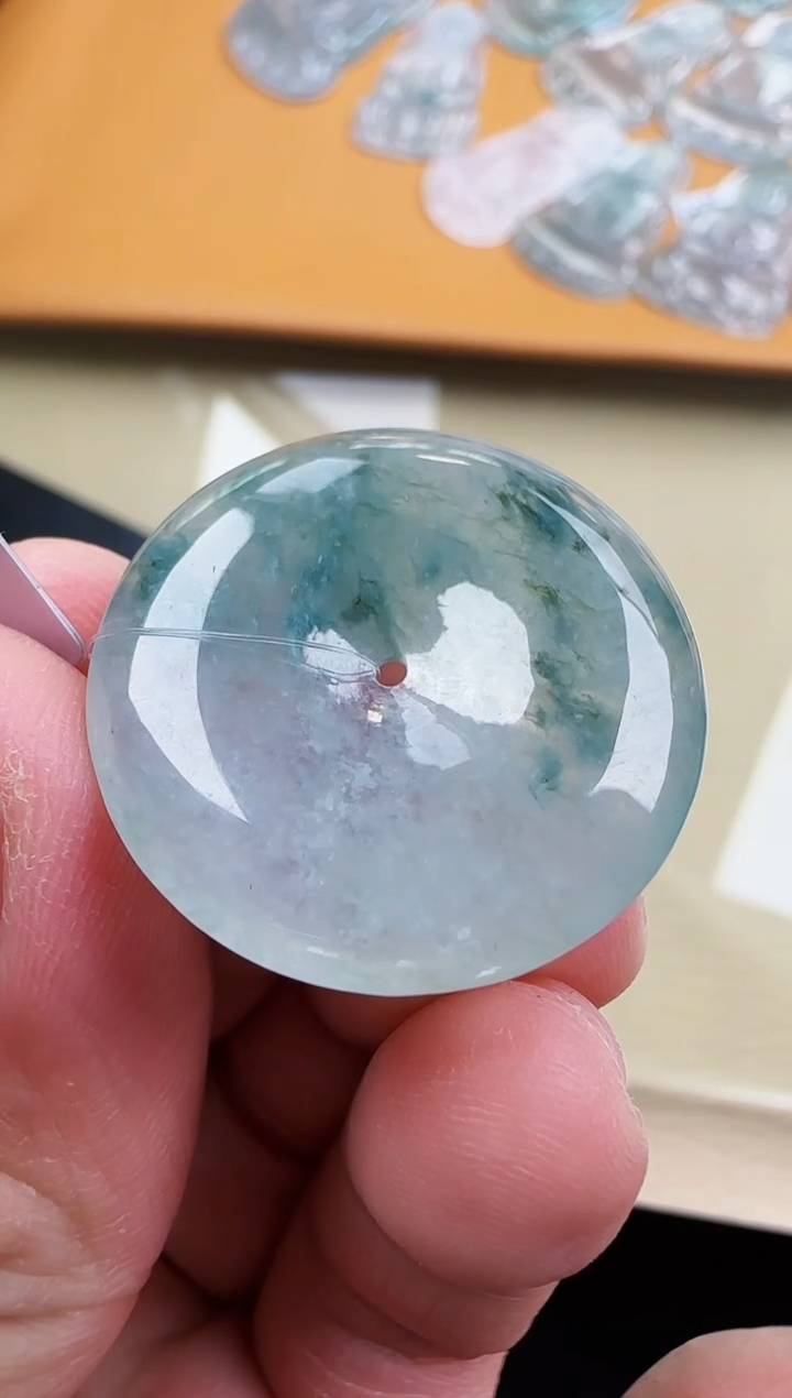 【闪购商品】翡翠颈饰未镶嵌缅甸天然翡翠