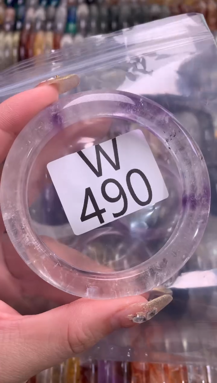 【闪购商品】水晶水晶手镯未镶嵌490-58