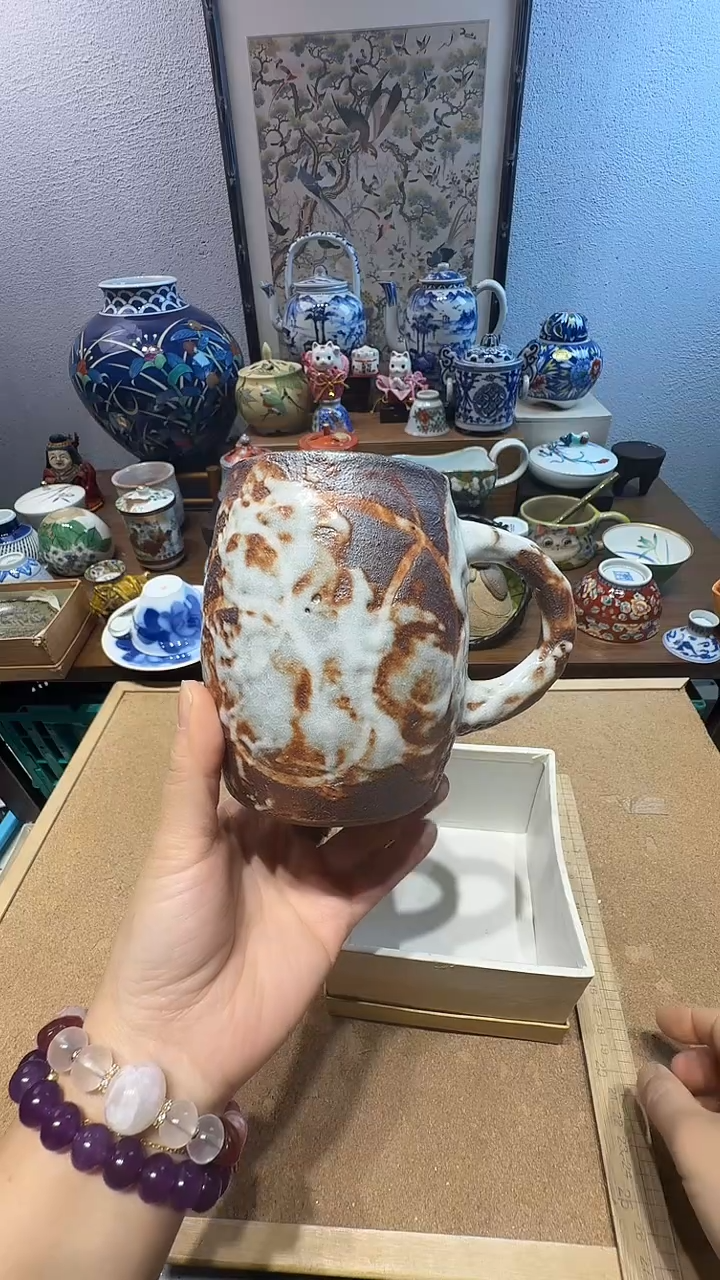 瓷片茉莉甄选马克杯