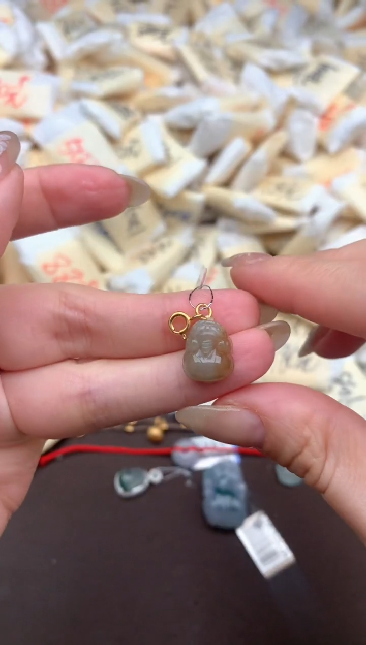 【闪购商品】翡翠挂件银S925镶嵌—