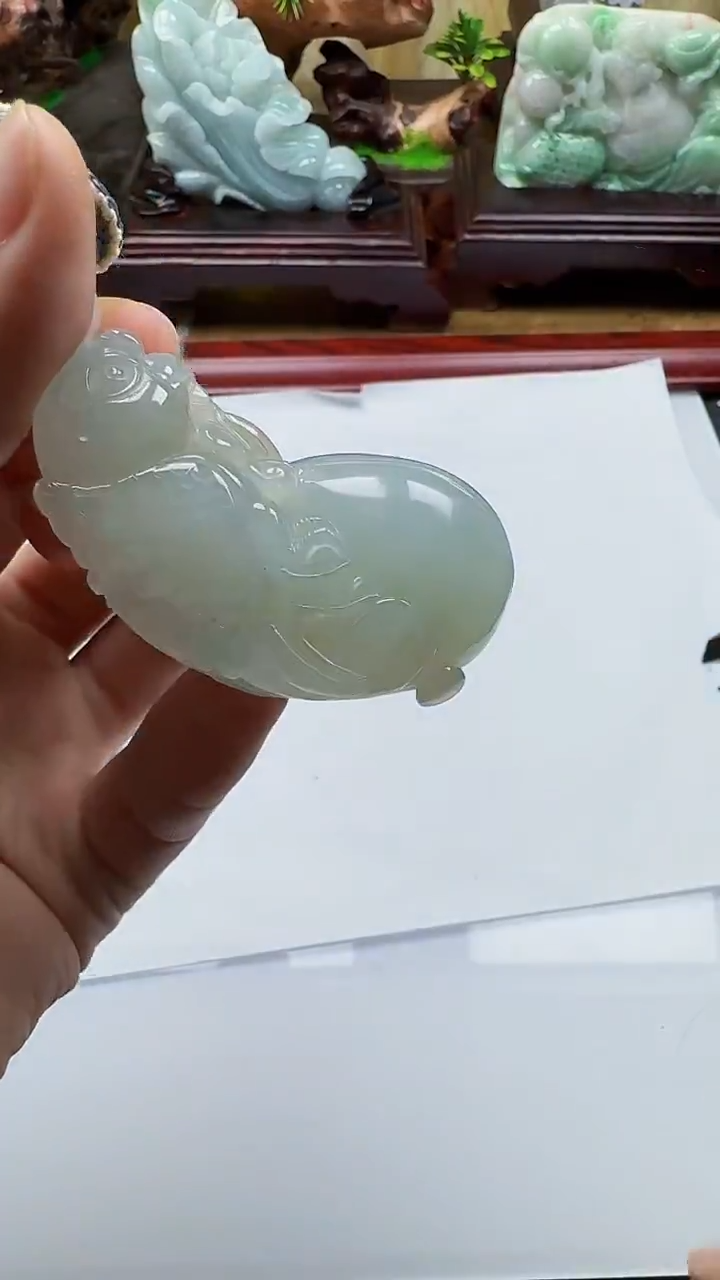 吊坠(不含链)未镶嵌翡翠1