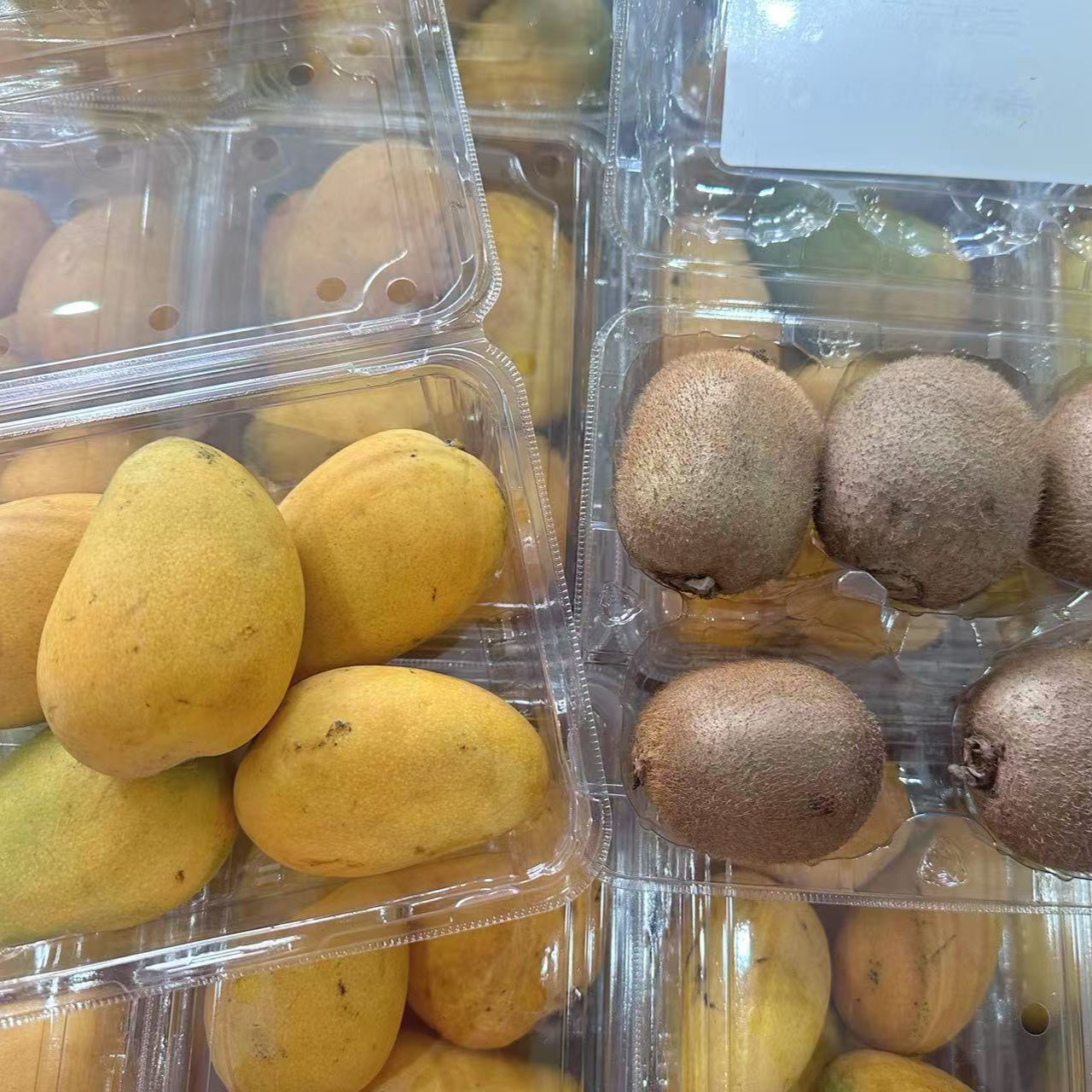 陕西徐香猕猴桃一盒（5个）+台芒一斤左右（4-6个）