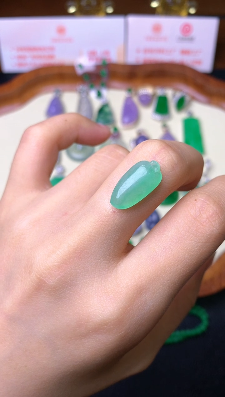 【闪购商品】定制翡翠未镶嵌裸石（镶嵌定制）