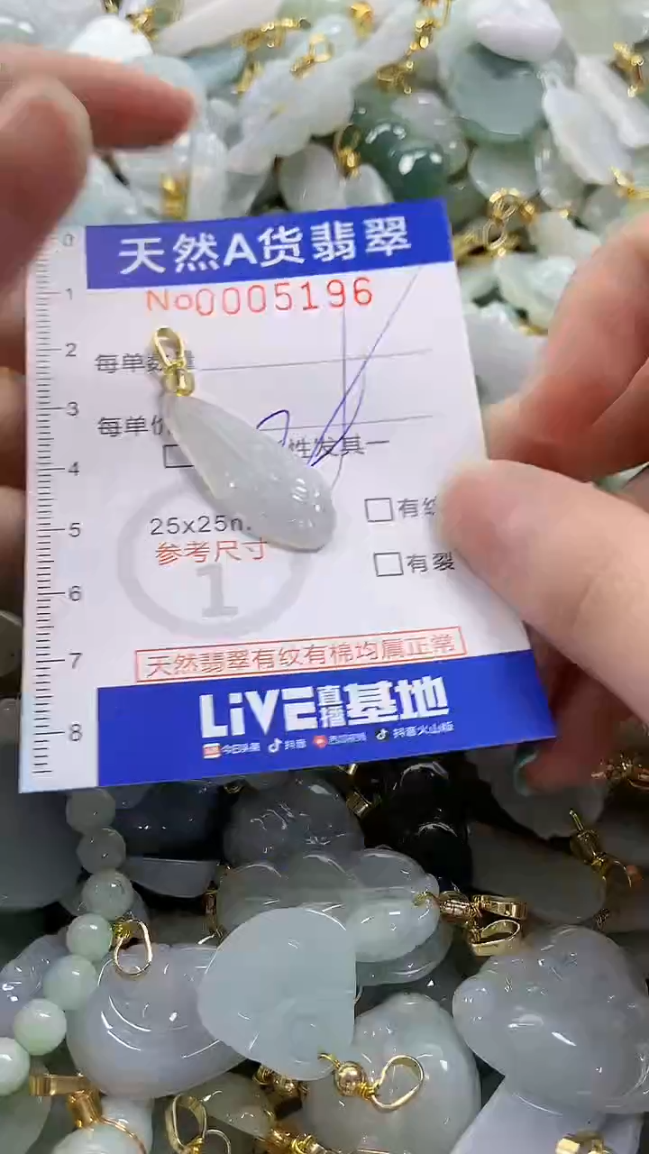 颈饰未镶嵌翡翠纯天然货翡翠