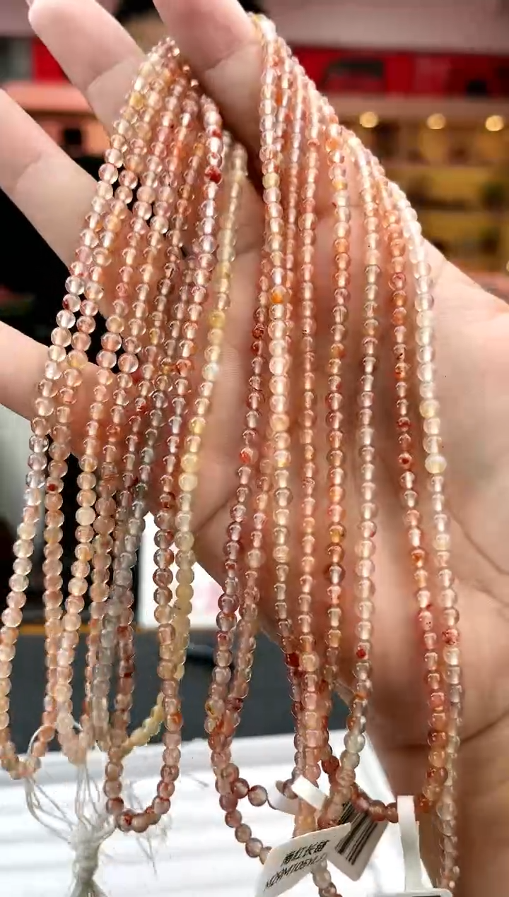 【闪购商品】南红玛瑙卡3南红长链-多样性发一件未镶嵌一件12