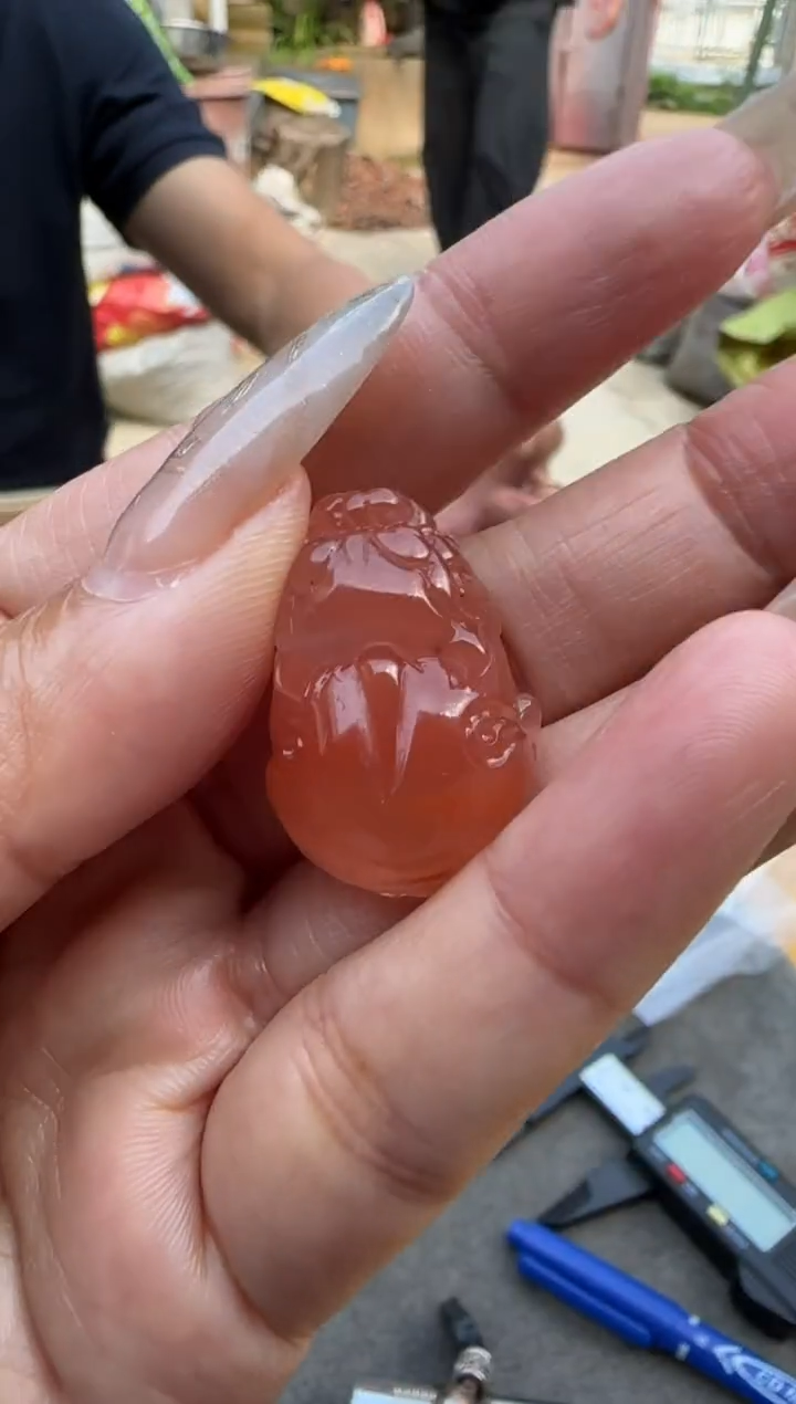 南红玛瑙配饰未镶嵌原矿无优化杨柳貔貅