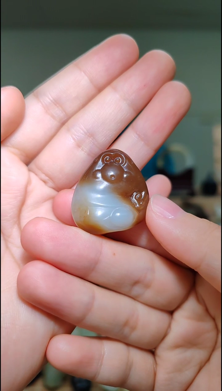 【闪购商品】和田玉挂件未镶嵌新疆和田玉且末料猴挂件