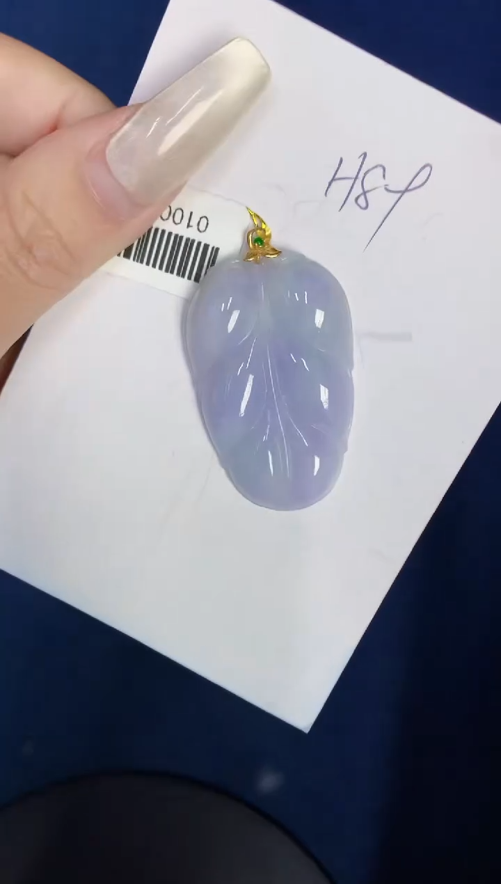 【闪购商品】翡翠颈饰18K金镶嵌00000000000