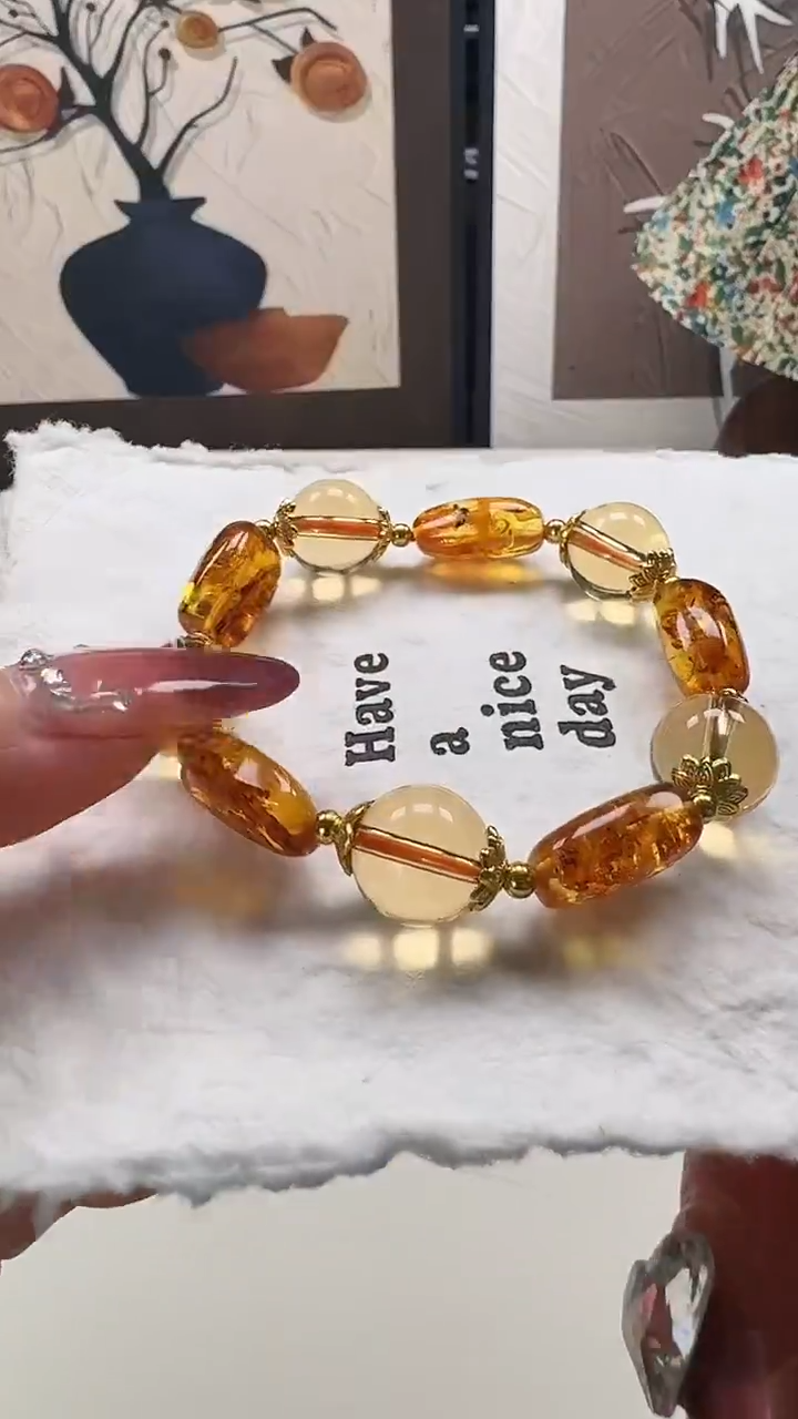 未镶嵌手链水晶009