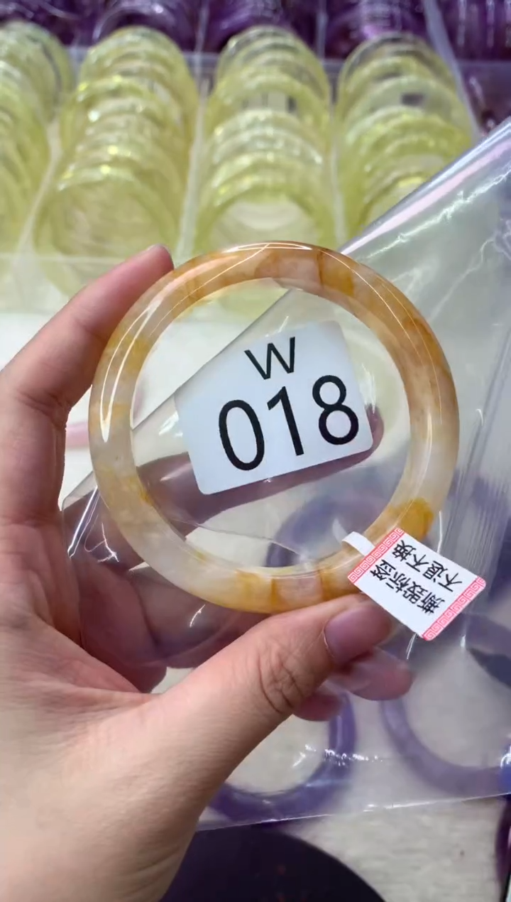 未镶嵌手镯水晶W018-60