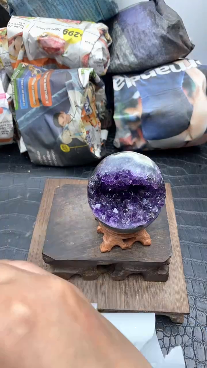 【闪购商品】紫晶1未镶嵌开口笑 197