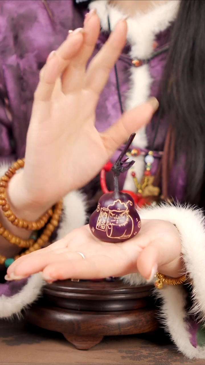 【闪购商品】 103易林大漆手捻小葫芦----58