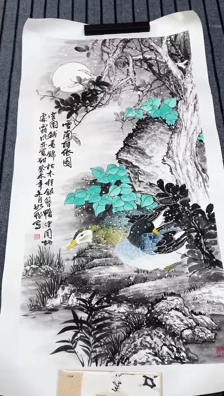 精品国画花鸟作品