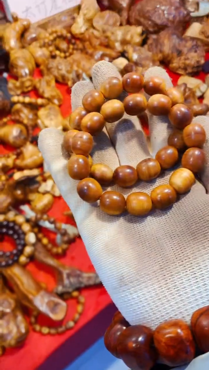 柏木（崖柏）小枣子单条北太行崖柏手把件手串