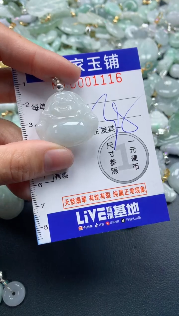 颈饰未镶嵌翡翠1116