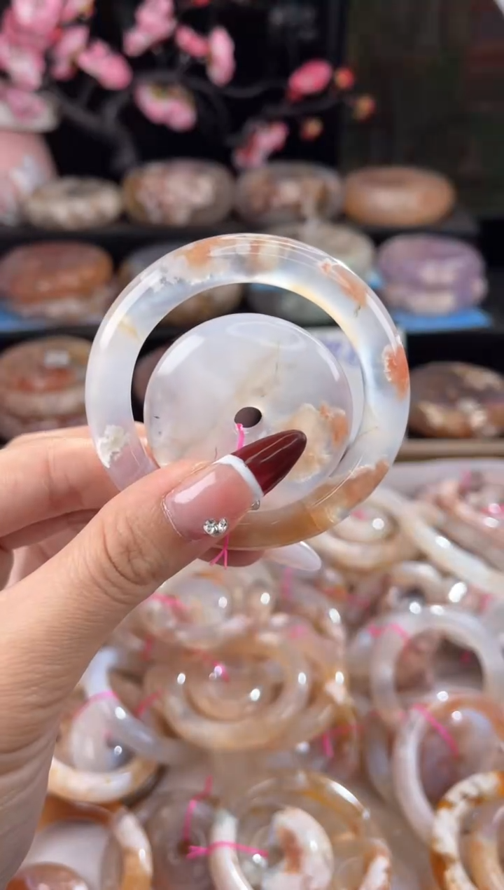 【闪购商品】玛瑙/玉髓手镯未镶嵌47