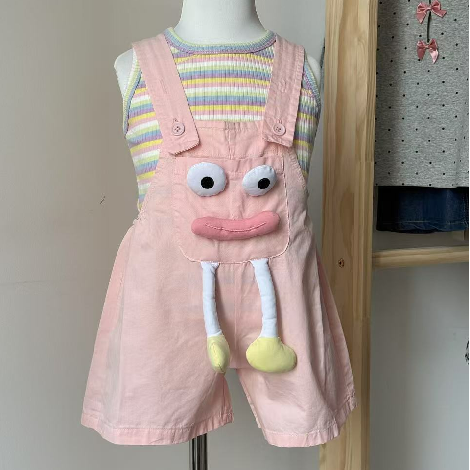 【lovely买手店高货】可爱小丑背带裤套装