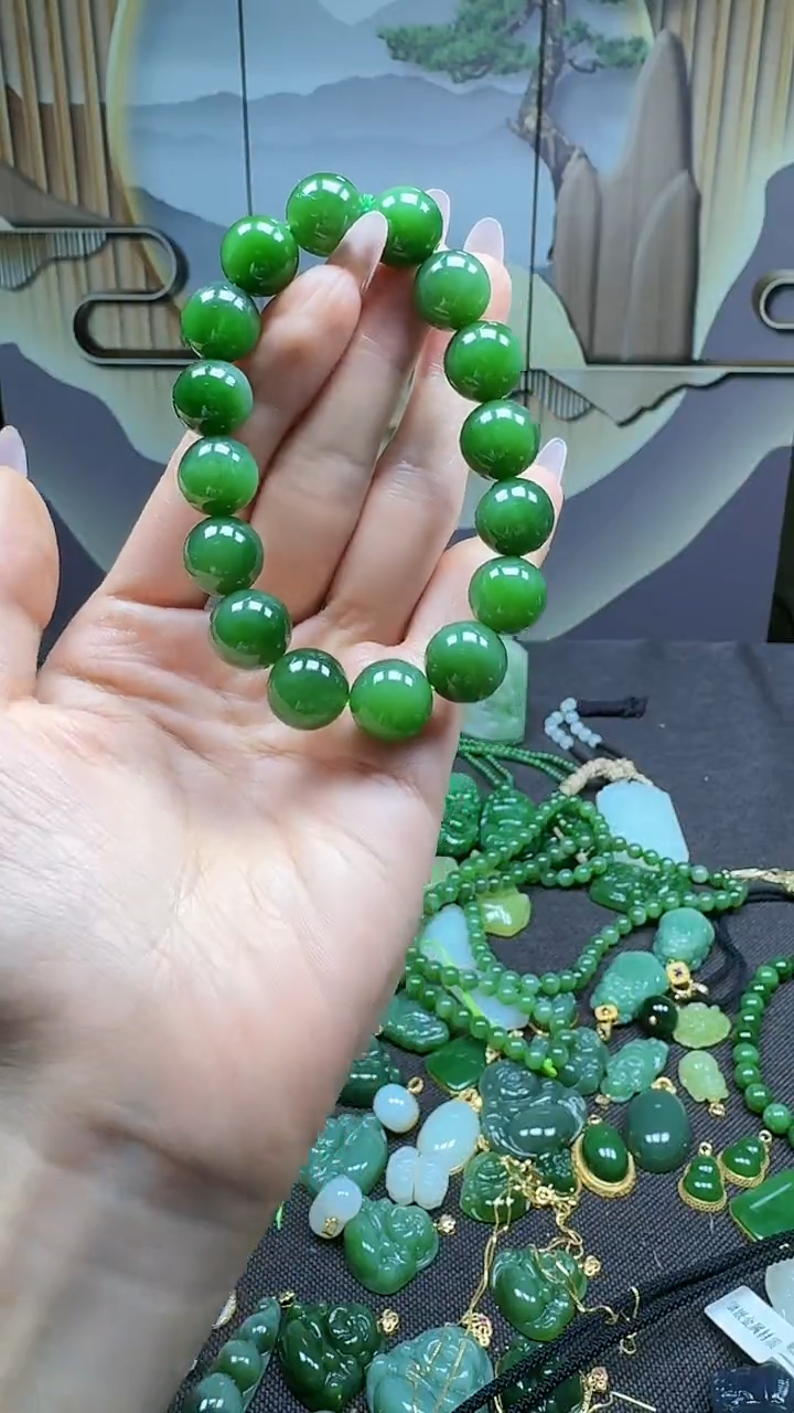 和田玉未镶嵌挂件13