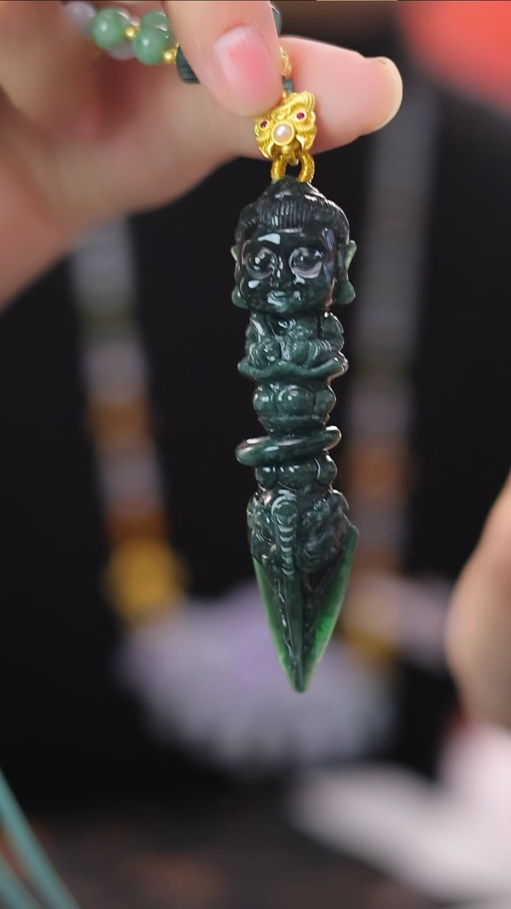 【闪购商品】翡翠颈饰未镶嵌24小时内发货质保A货