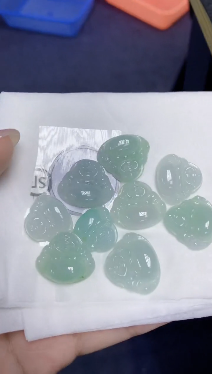 翡翠未镶嵌颈饰天然缅甸翡翠A货多样性发其一