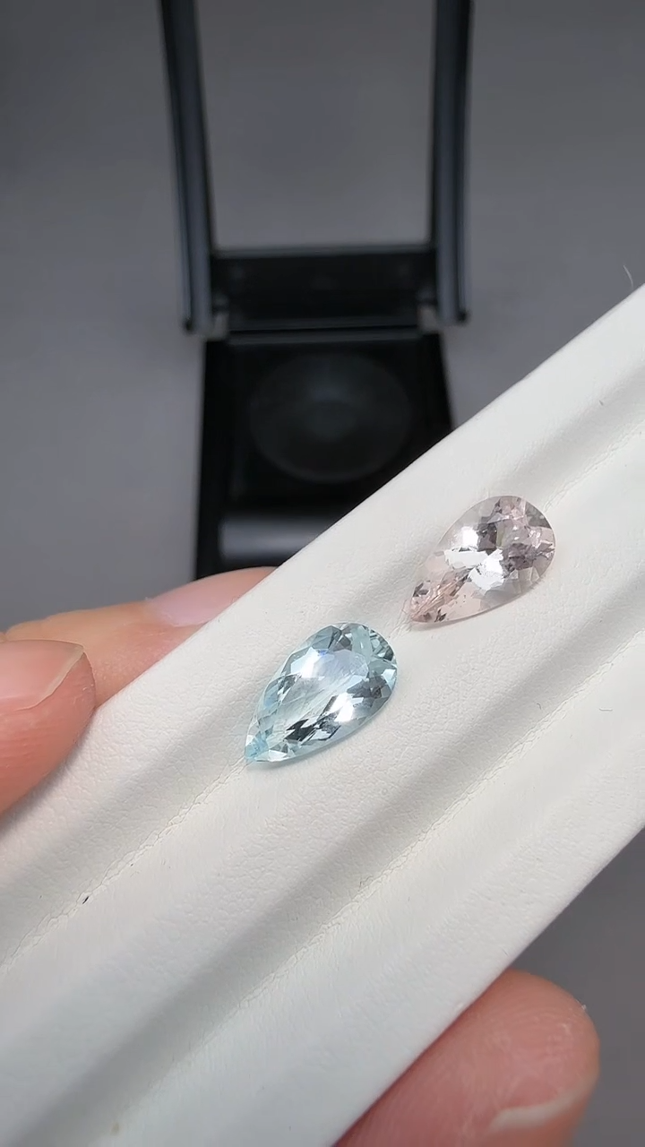 【闪购商品】绿柱石（摩根石）裸石未镶嵌3.7ct-A314-1p送海蓝宝